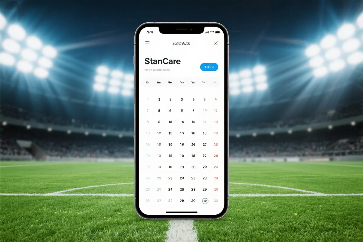 手机屏幕显示世界杯赛程表